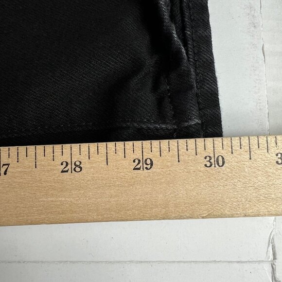 Madewell Jeans Women's 27x30* Super Wide Leg High Rise Black Faded Denim Tag 27 - Picture 12 of 16